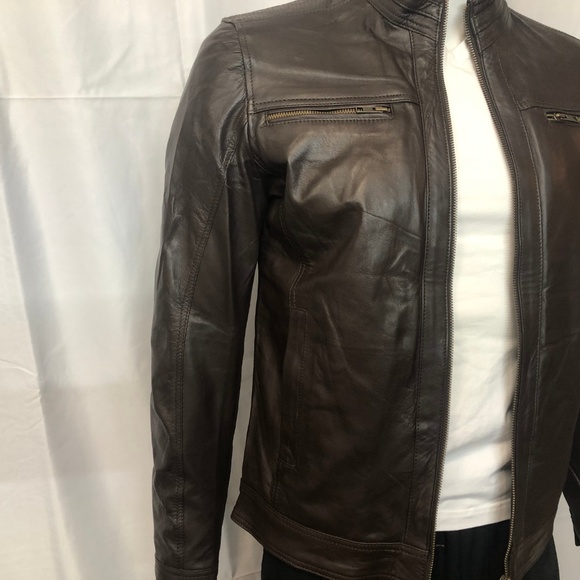 Genuine Leather Jacket for men art#1116 - Picture 3 of 6